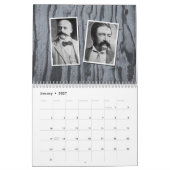 Ausgezeichneter Schnurrbart-/Schnurrbart2014 Kalender (Jan 2027)