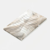 Ausgezeichnetes Elfenbein zu erledigen Post-it Klebezettel (angewinkelt)