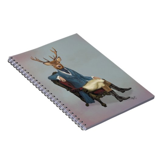 Ausgezeichnetes Hirsch Vollständig 3 Notizblock (Rechte Seite)