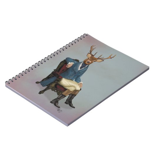 Ausgezeichnetes Hirsch Vollständig 3 Notizblock (Linke Seite)