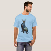 Ausgezeichnetes Hirsch Vollständig 3 T-Shirt (Vorne ganz)