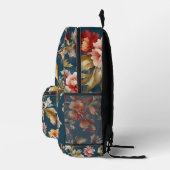 Ausgezeichnetes italienisches, schönes Blumendesig Bedruckter Rucksack (Rechts)