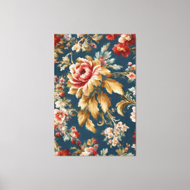 Ausgezeichnetes italienisches, schönes Blumendesig Leinwanddruck