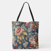 Ausgezeichnetes italienisches, schönes Blumendesig Tasche (Rückseite)