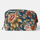 Ausgezeichnetes italienisches, schönes Blumendesig Waschbeutel (Rückseite)