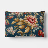 Ausgezeichnetes italienisches, schönes Blumendesig Zubehörtasche (Vorderseite)