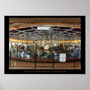 Ausgezeichnetes Karussellplakat Poster