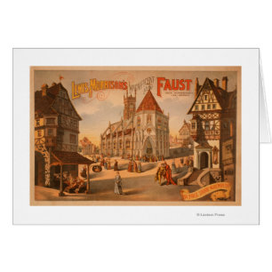 Ausgezeichnetes neues Plakat Fausts Nürnberg