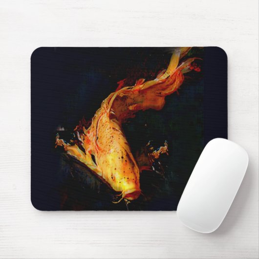 Ausgezeichnetes orange Koi Mousepad (Mit Mouse)