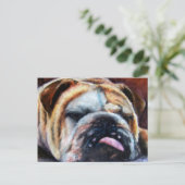 Ausgezogene Postkarten (Bulldog) (Stehend Vorderseite)