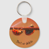 Ausgleich Ladybugs Natur Personalisiert Schlüsselanhänger (Vorderseite)