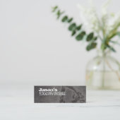 Ausgrabende dünne Visitenkarten Mini Visitenkarte (Stehend Vorderseite)