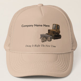Ausgrabenfirmenslogan-Hut Truckerkappe