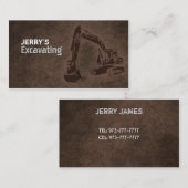 AusgrabenVisitenkarten Visitenkarte (Vorne/Hinten)