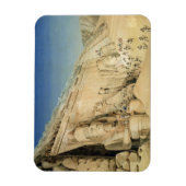 Ausgrabung des Großen Tempels der Ramses II, Magnet (Vertikal)