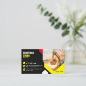 Ausgrabung, Forstwirtschaft, Landverwertung Visitenkarte (Stehend Vorderseite)