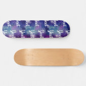 Ausklammerung der Yeet Expression Space Galaxy Skateboard (Horizontal)