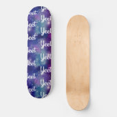 Ausklammerung der Yeet Expression Space Galaxy Skateboard (Vorderseite)
