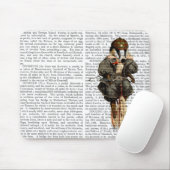 Auskleidung auf Vintagem Fahrrad Mousepad (Mit Mouse)