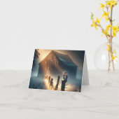 Auslage auf einer Karte für den Zaun (Gelbe Blume)