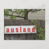 Ausland Postkarte (Vorderseite)