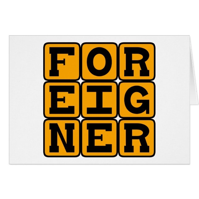 Ausländer (Vorderseite (Horizontal))