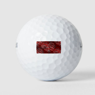 Ausländisch I Liebe Golfball