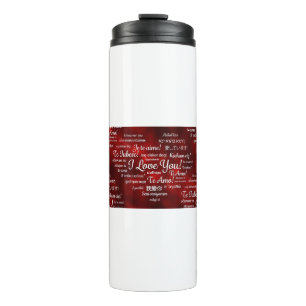 Ausländisch I Liebe Thermosbecher