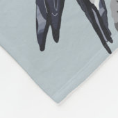 Ausländischer Falke-Fleece-Decke Fleecedecke (Ecke)