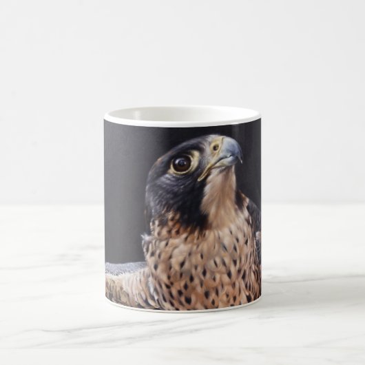 Ausländischer Falke-Tasse Kaffeetasse (Mittel)