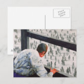 Ausländischer Korrespondent 1987 Postkarte (Vorne/Hinten)