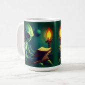 AUSLÄNDISCHES LESEN KAFFEETASSE (Vorderseite Links)