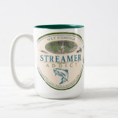 Ausläufer-Süchtig-Flyfishing Tasse (Links)