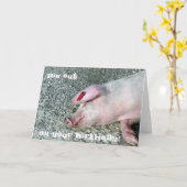 Auslaufkarte Karte (Gelbe Blume)