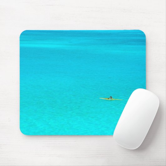 Ausleger-Kanu in Bora Bora mousepad (Mit Mouse)