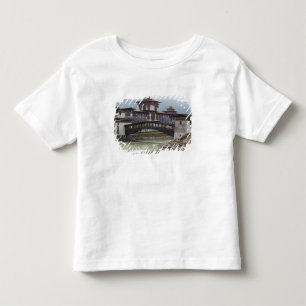 Auslegerbrücke nahe dem Punakha-Dzong-Palast Kleinkind T-shirt