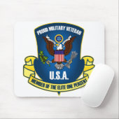 Auslese ein Prozent (blau) Mousepad (Mit Mouse)