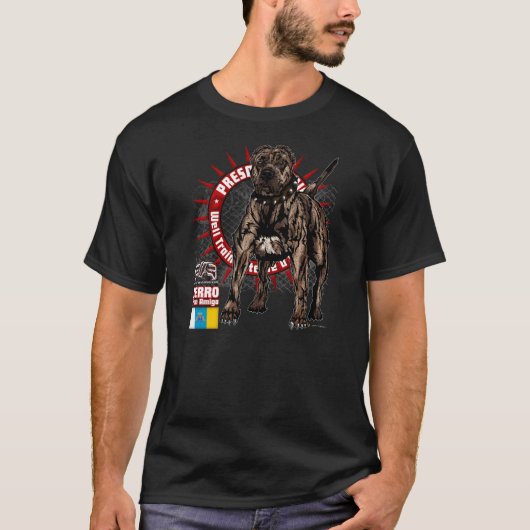 Auslese Presa Canario - Wächter T-Shirt (Vorderseite)
