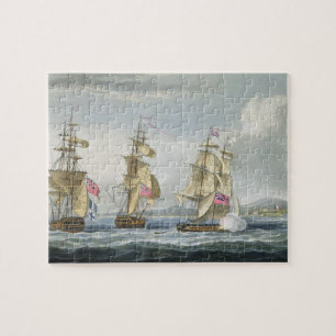 Auslieferung des Forts von Tamatave, graviert Puzzle