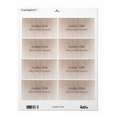 Auslieferung von bedrucktem Text-Vorlagenholzplati (Vorne)