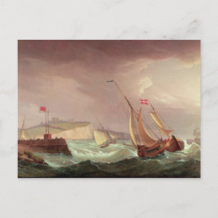 Auslieferung von Dover Postkarte