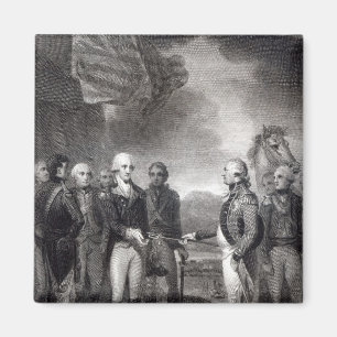 Auslieferung von Lord Cornwallis bei Yorktown, Magnet