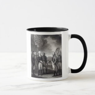 Auslieferung von Lord Cornwallis bei Yorktown, Tasse
