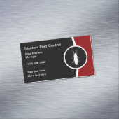 Auslöschdienste Modernes Insektendesign Magnetische Visitenkarte (Beispiel)