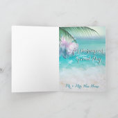 AUSLÖSUNG DER OZEAN-GEWÄSSER Vielen Dank Dankeskarte (Innenseite)