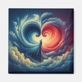 Ausmaß der Affinität Magnet