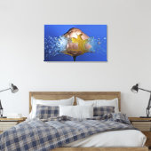 ausnahmsweise leinwanddruck (Insitu (Schlafzimmer))