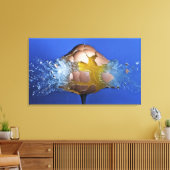 ausnahmsweise leinwanddruck (Insitu (Wohnzimmer))