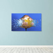 ausnahmsweise leinwanddruck (Insitu (Holzboden))