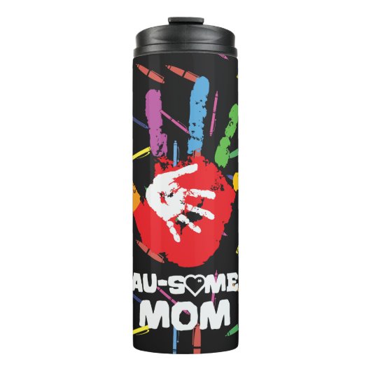 Ausome Mom Thermosbecher (Vorderseite)
